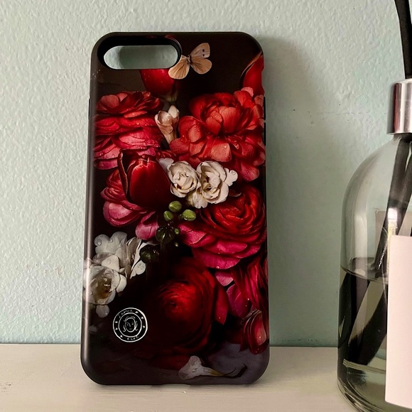 Apple iPhone 8 Plus Tough Case in Matte Floral Design by Jamie Beck - Picture 2 of 9